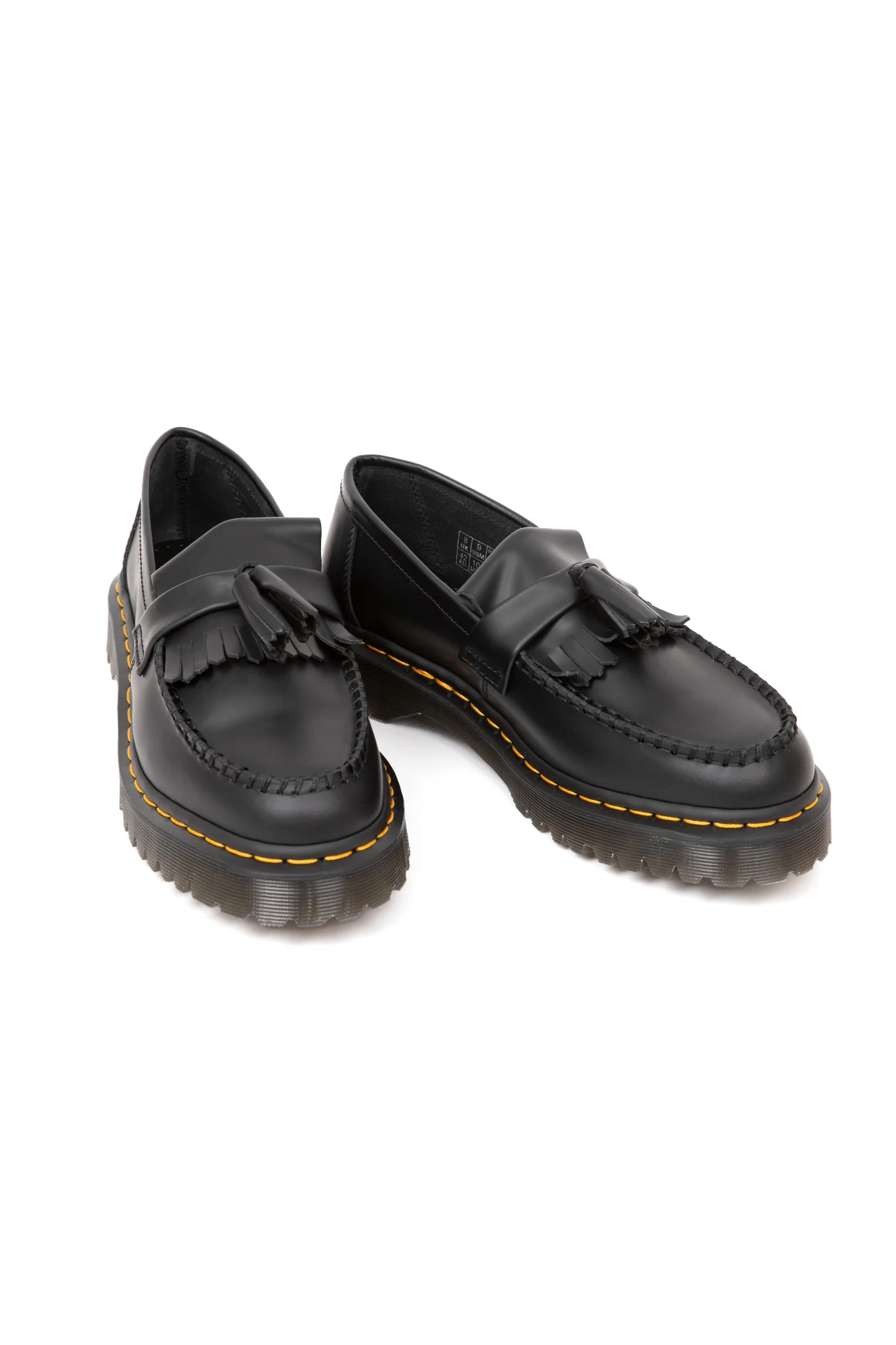 Adrian Bex Smooth Leather Tassel Loafers