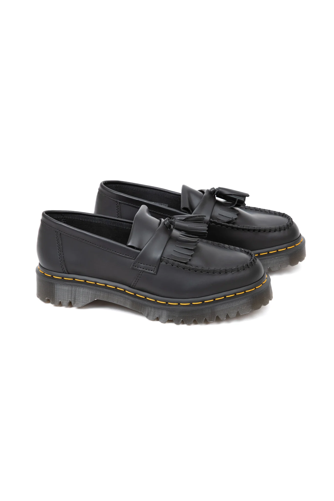 Adrian Bex Smooth Leather Tassel Loafers - Image 2