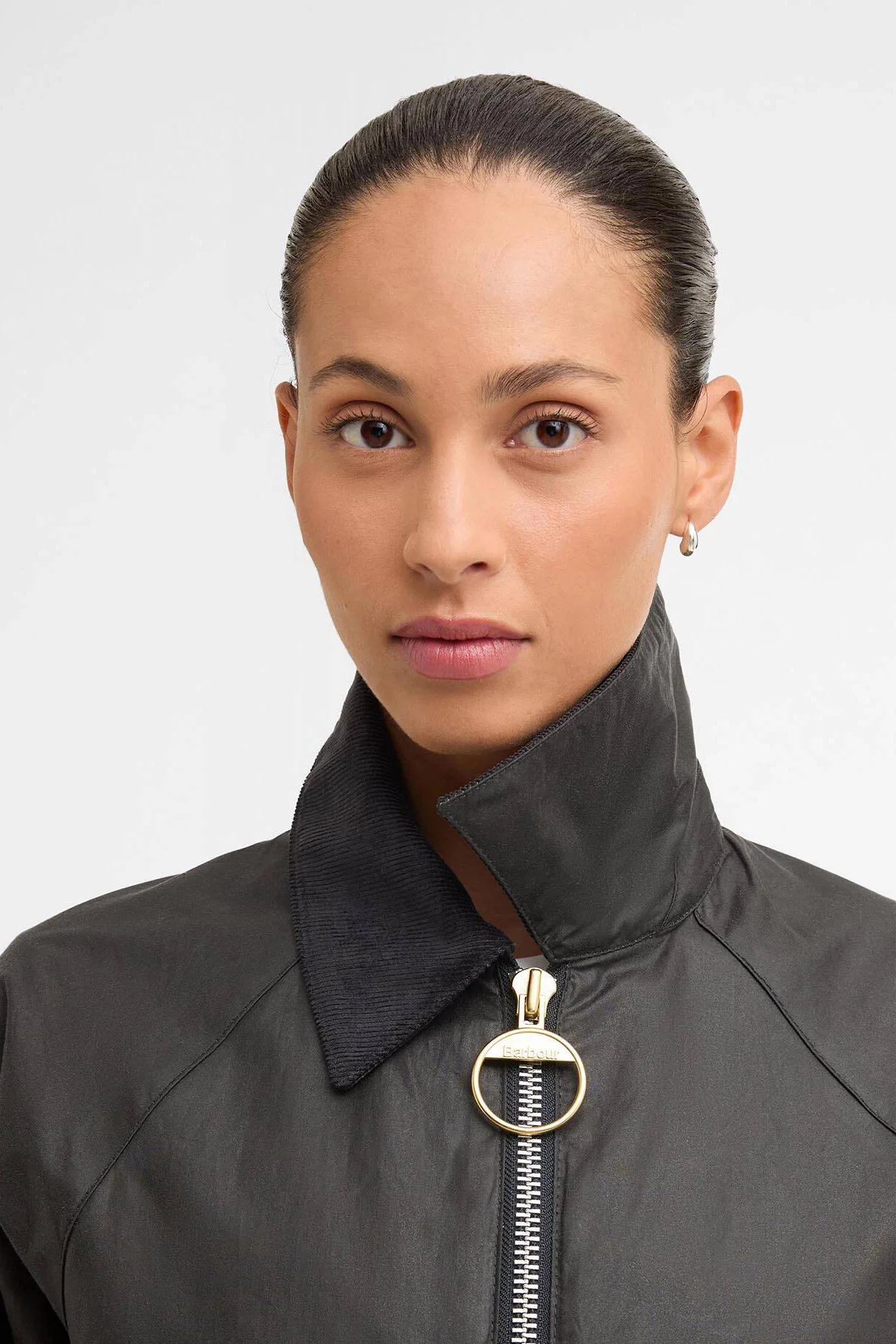 Marron Waxed Jacket - Image 3