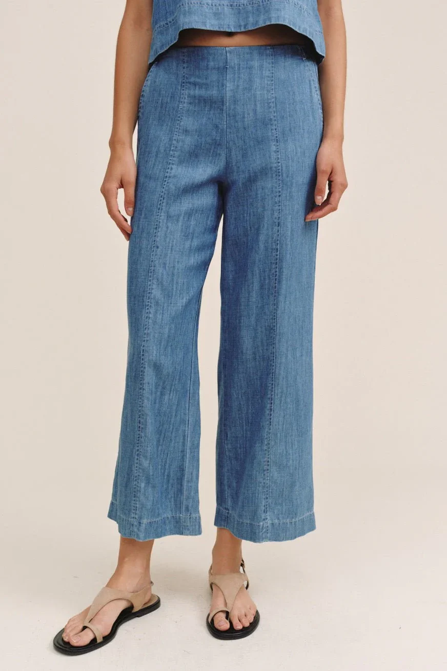 Clean Waist Denim Pant - Image 2
