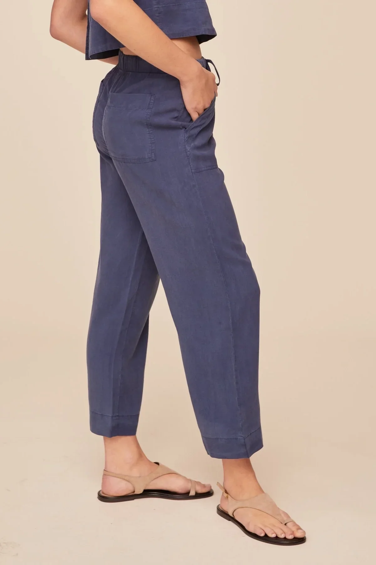 Easy Pocket Wide Leg Crop - Image 3