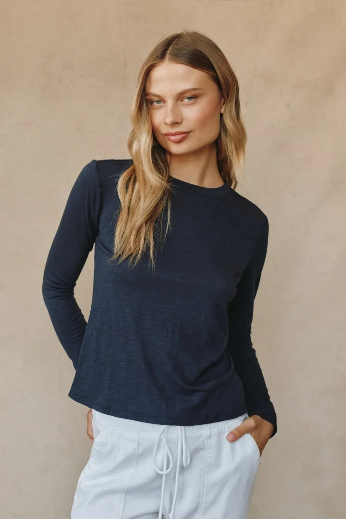Long Sleeve Crew Tee - Image 2