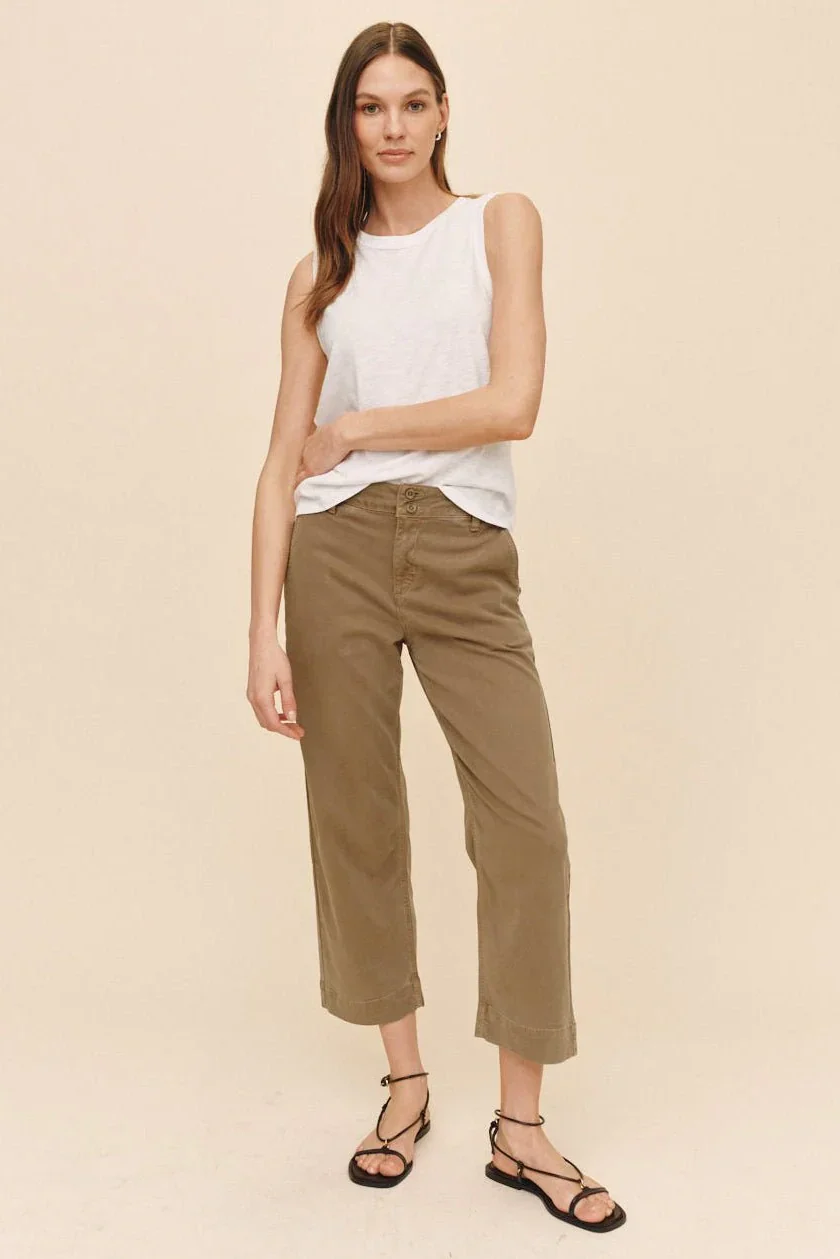 Saige Wide Leg Crop