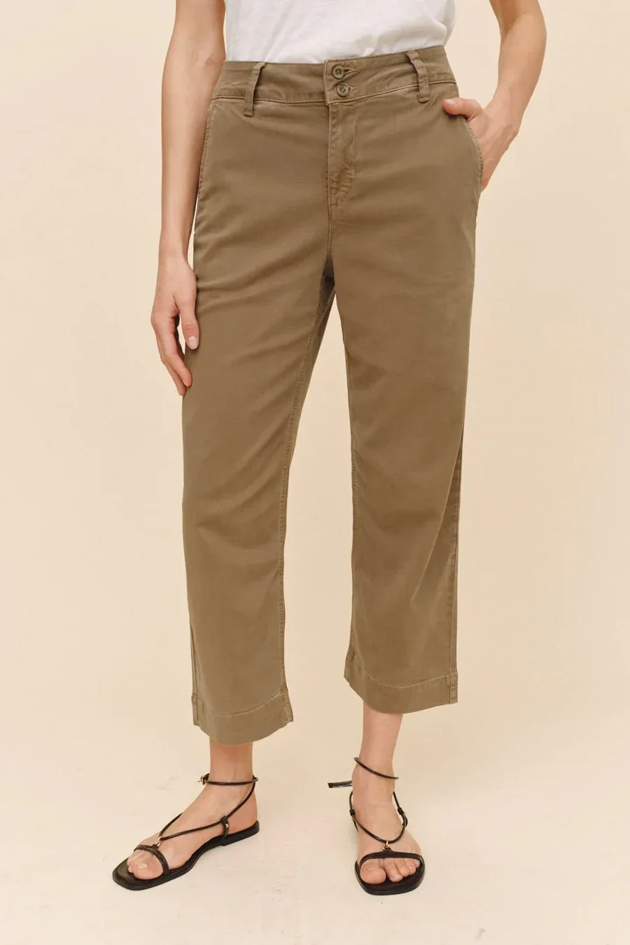 Saige Wide Leg Crop - Image 2