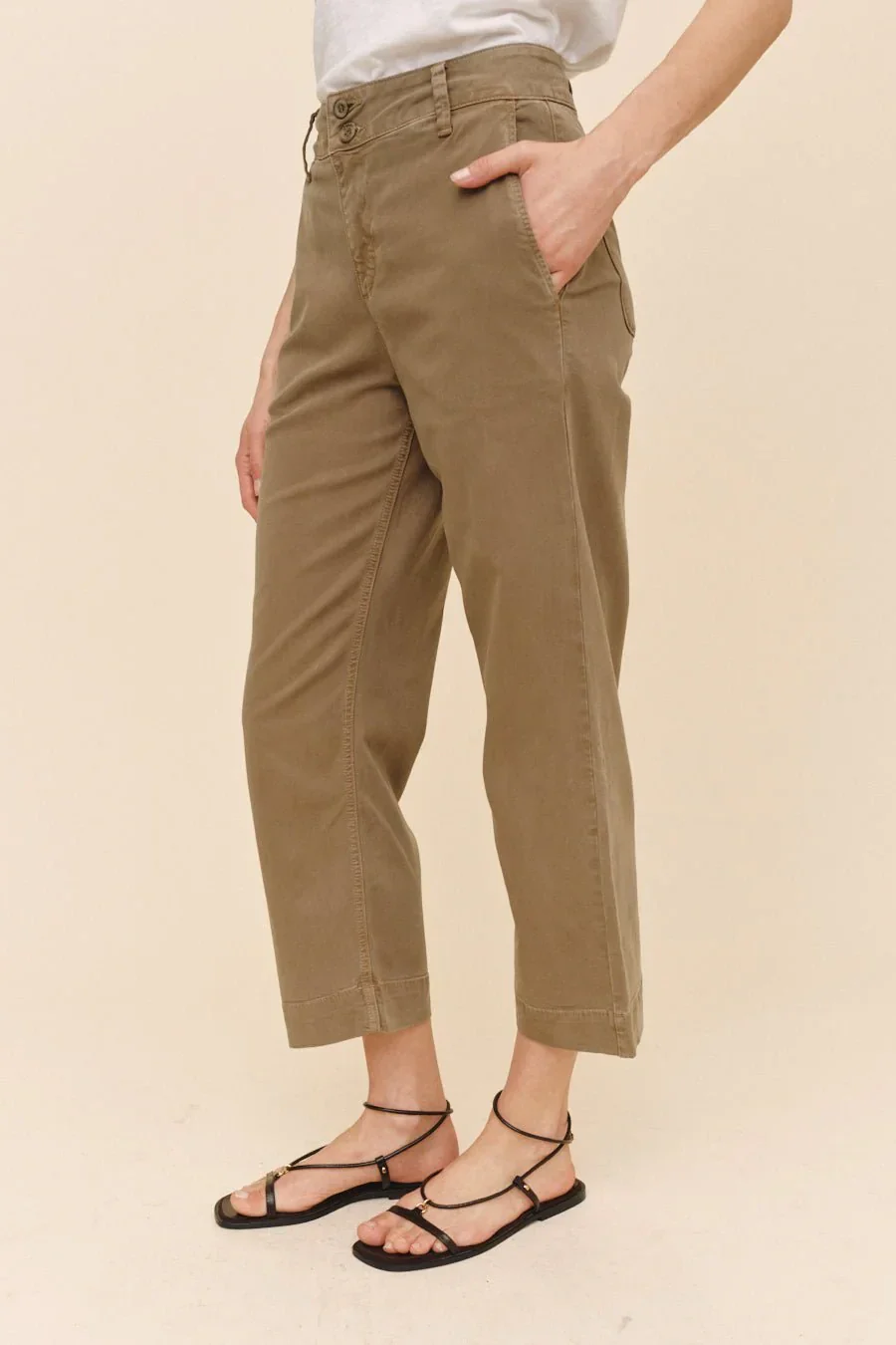 Saige Wide Leg Crop - Image 3