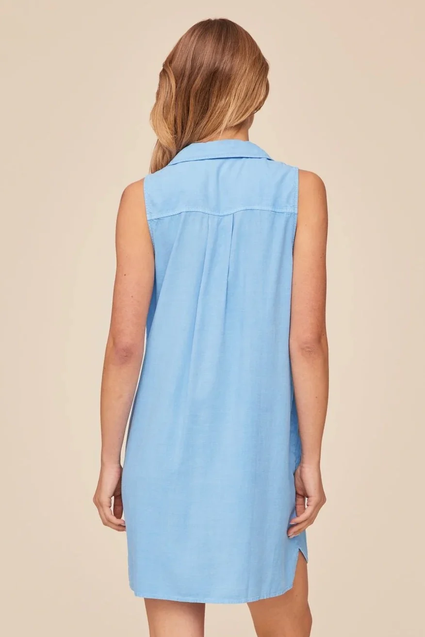 Sleeveless A Line Dress - Image 3