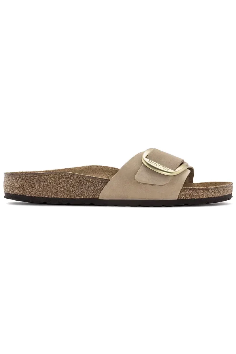 Madrid Big Buckle Nubuck Leather