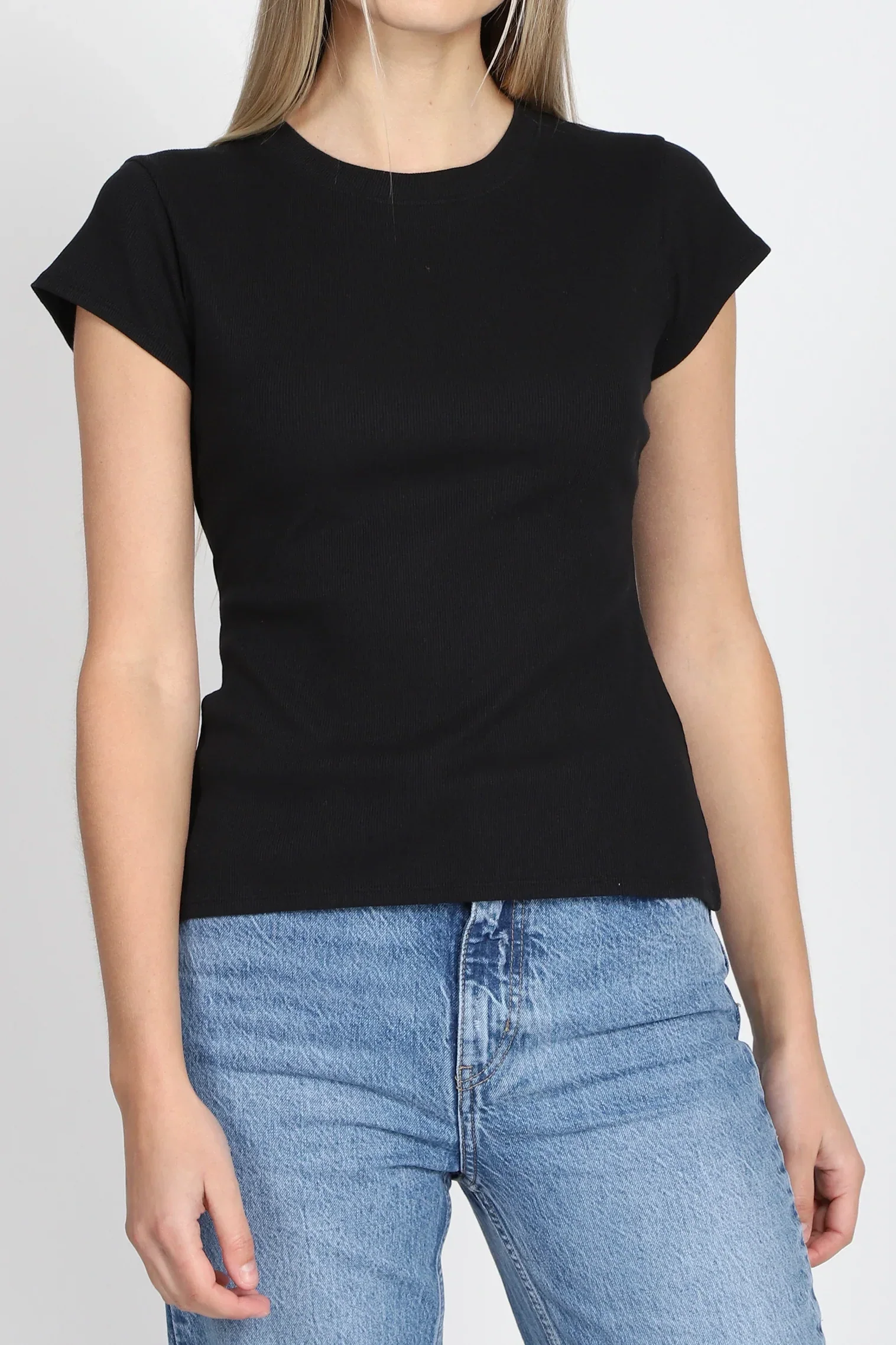 Ribbed Tee