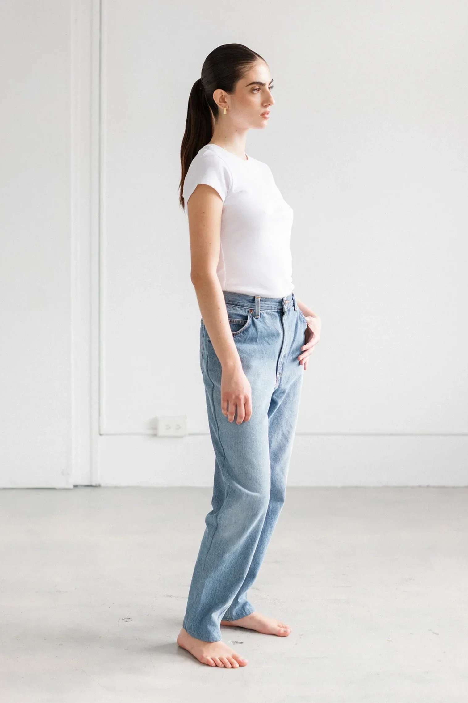 Ribbed Tee - Image 2