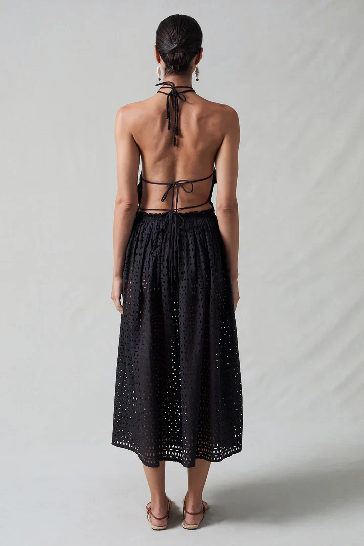 Napkin Dupioni Halter Top - Image 4