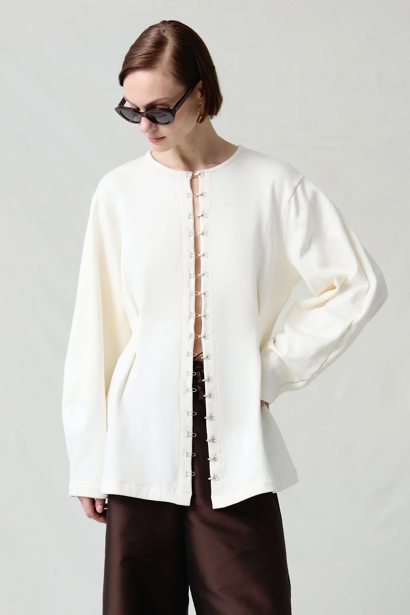 Pinch Waist Cardigan - Image 2