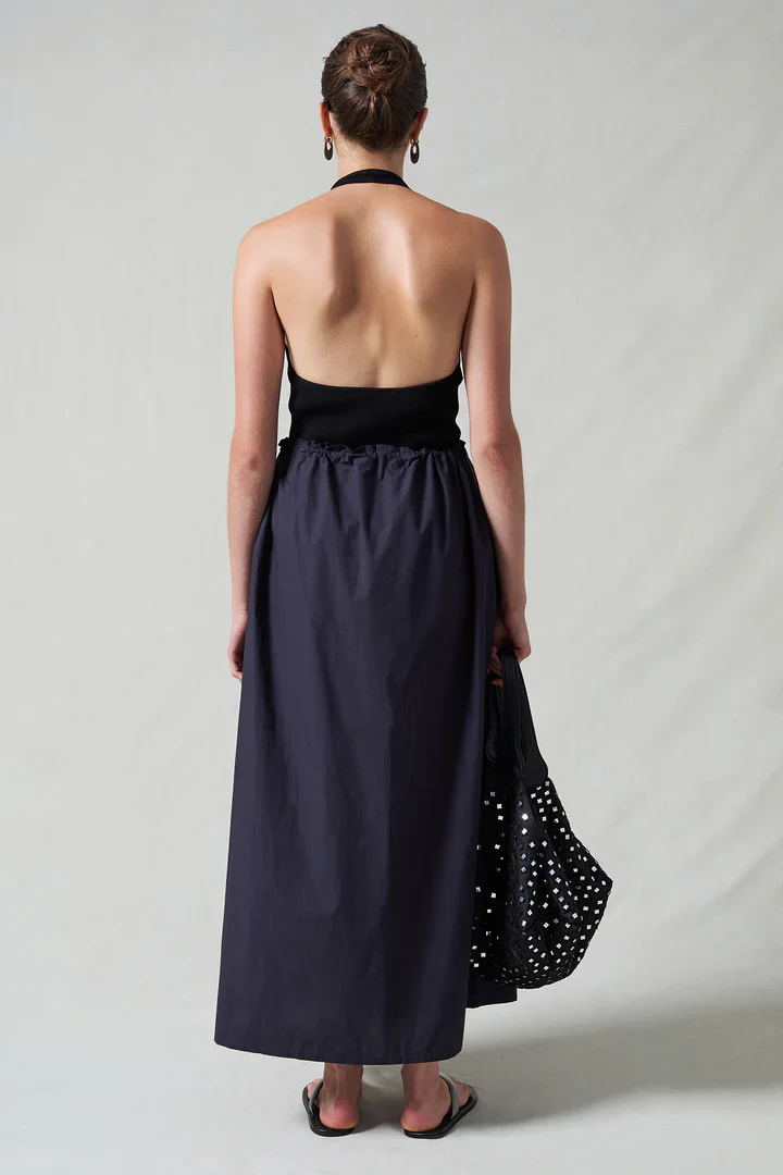 Poplin Column Skirt - Image 3