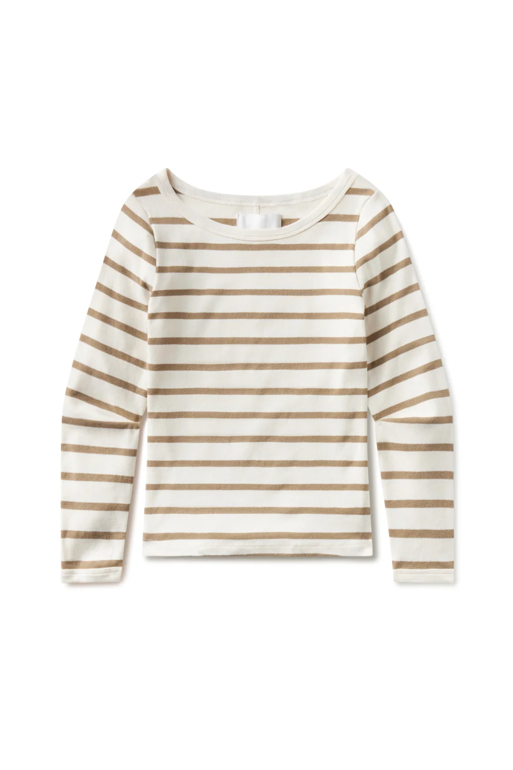 Boat Neck Slim Tee - Image 2