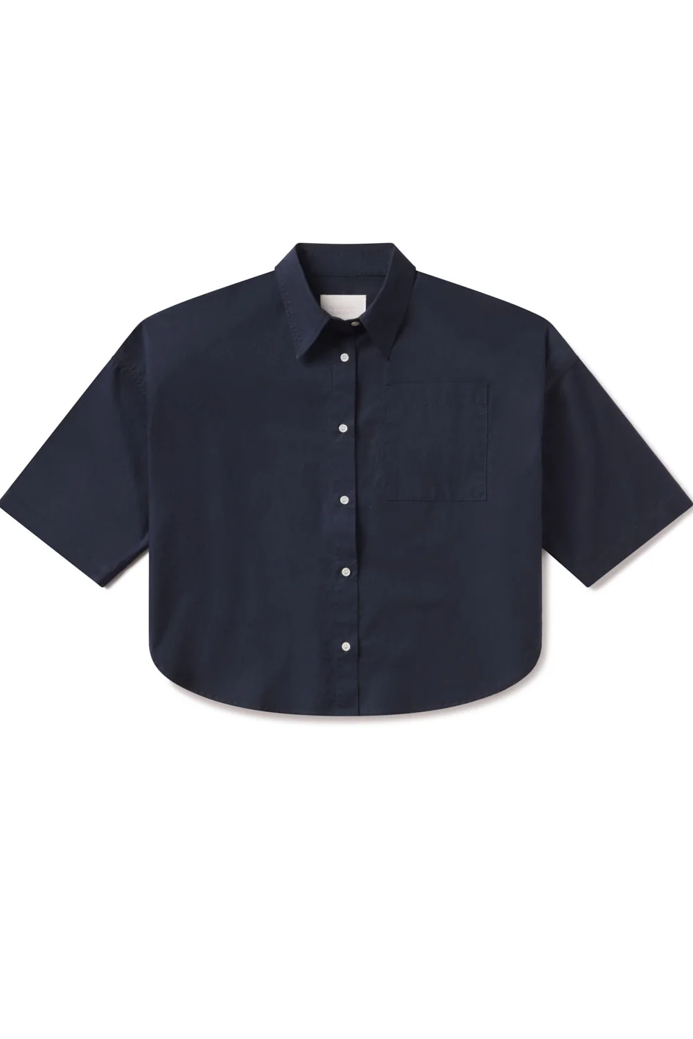 Frances Cropped Cape Button Up - Image 5