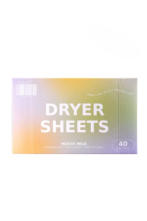 Dryer Sheets Mochi Milk