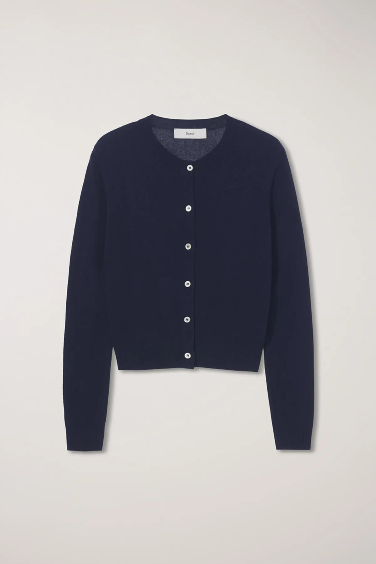 Essential Crewneck Knit Cardigan