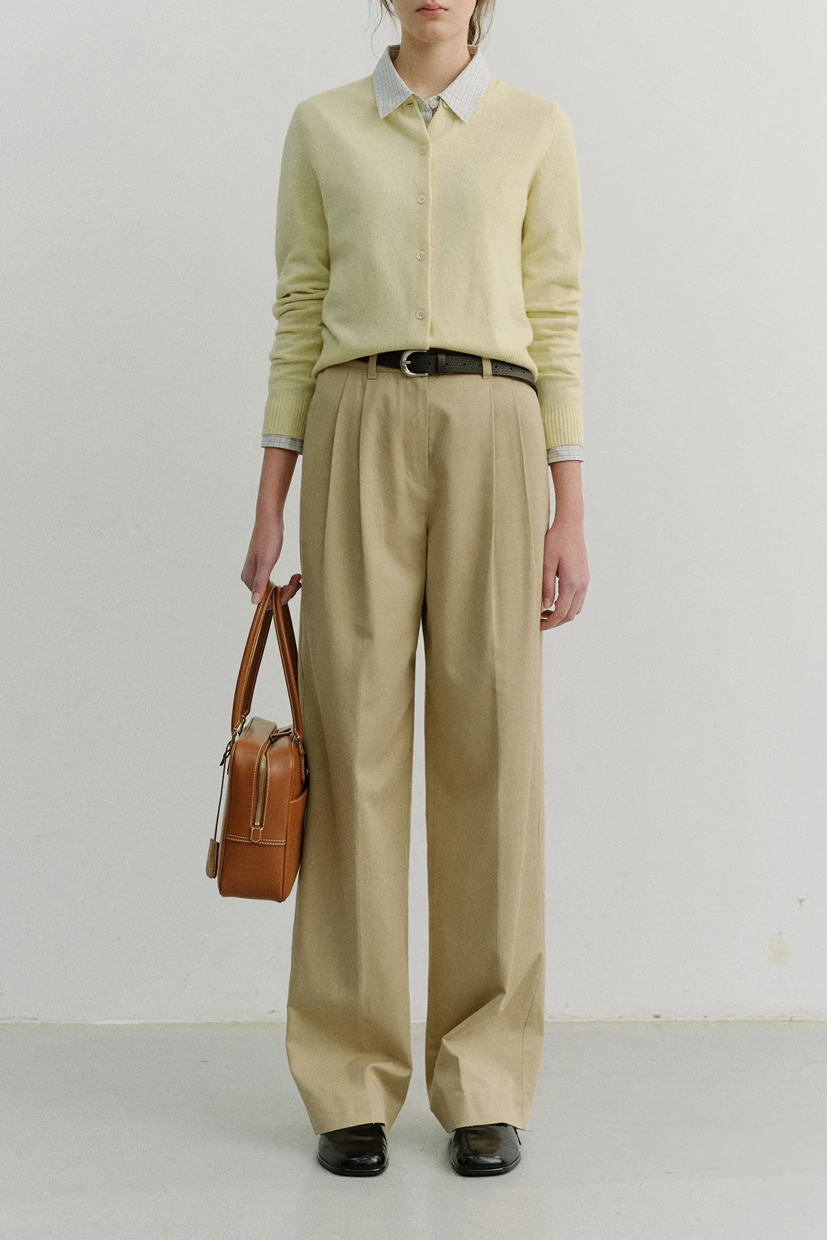 Essential Crewneck Knit Cardigan - Image 3