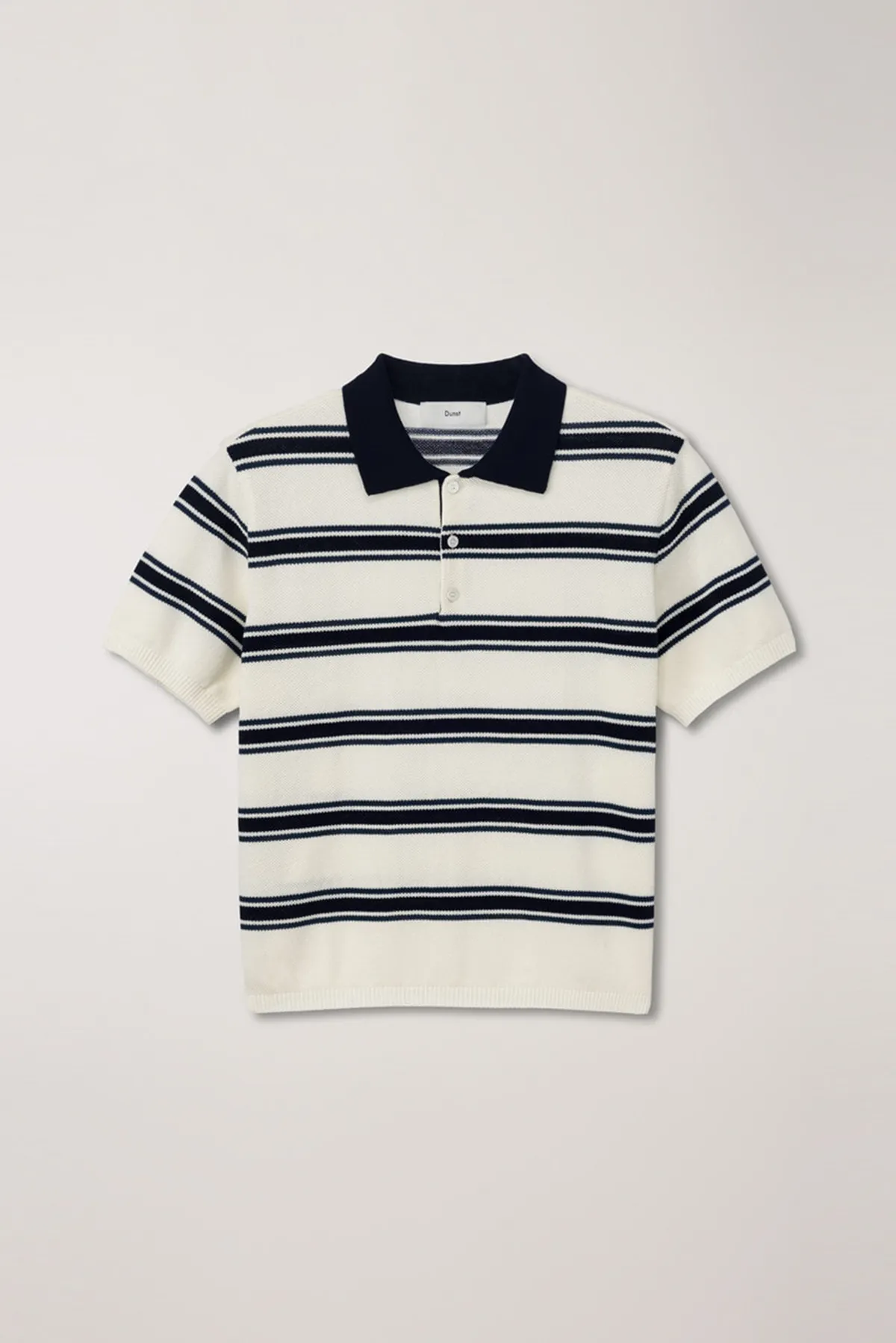Multi Striped Polo Knit