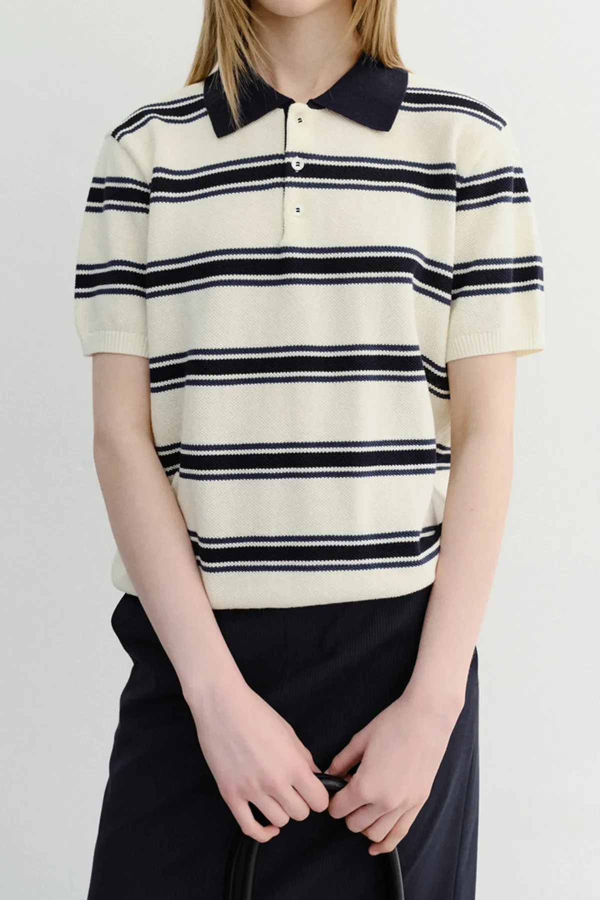 Multi Striped Polo Knit - Image 2