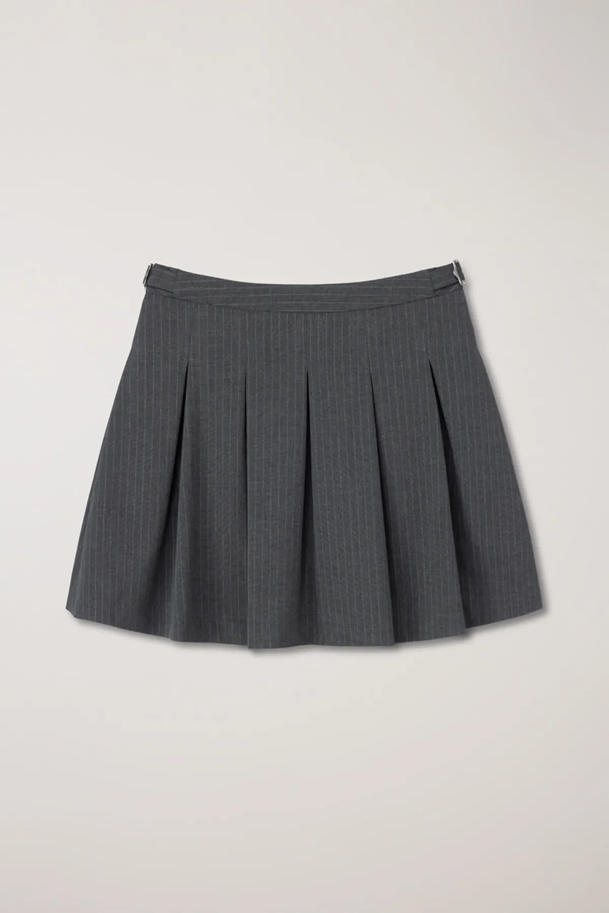 Pleats Mini Skirt