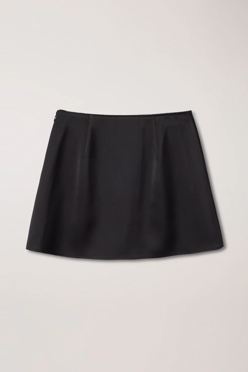 Satin Mini Skirt - Image 3
