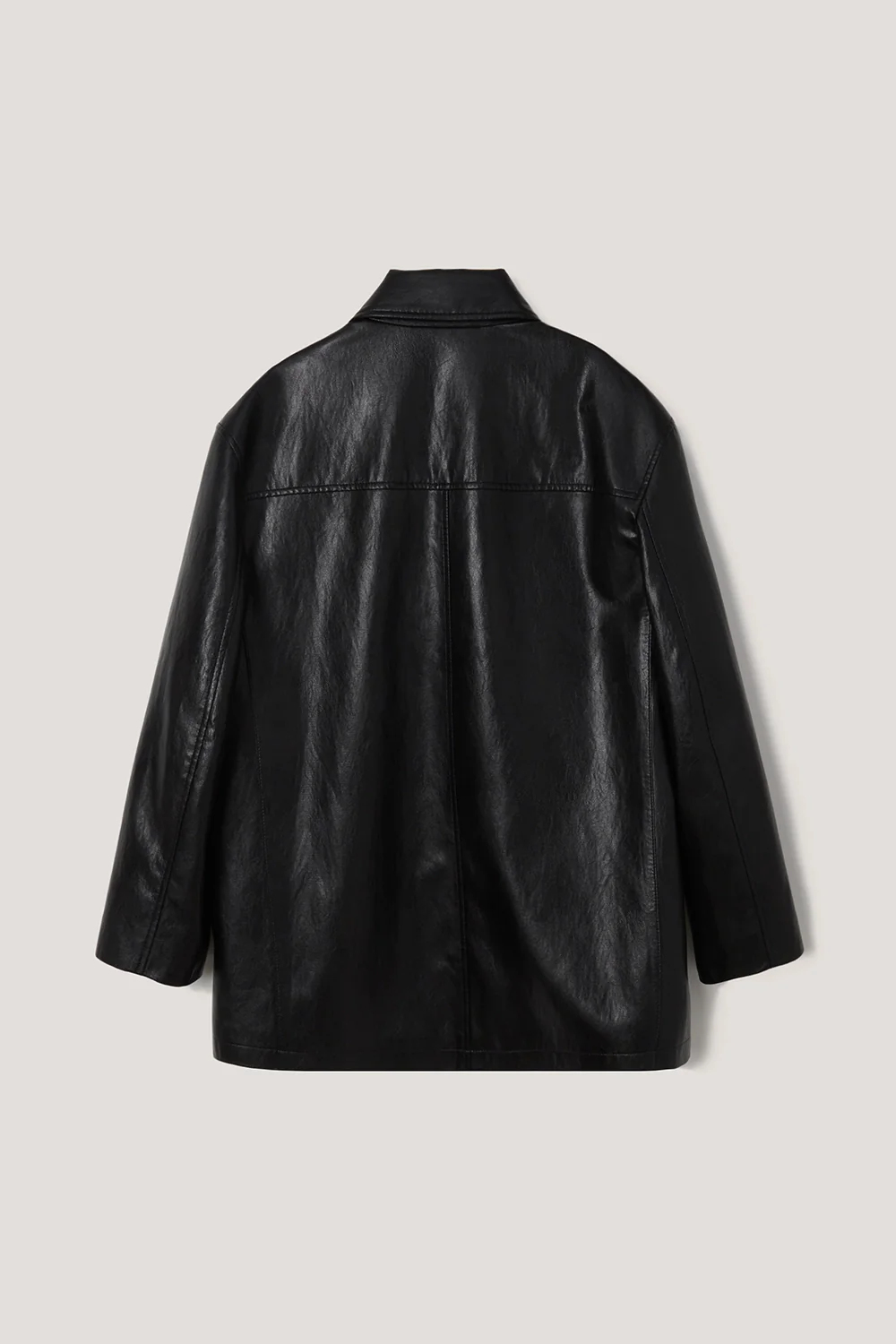 Unisex Leather Half Jacket - Image 4