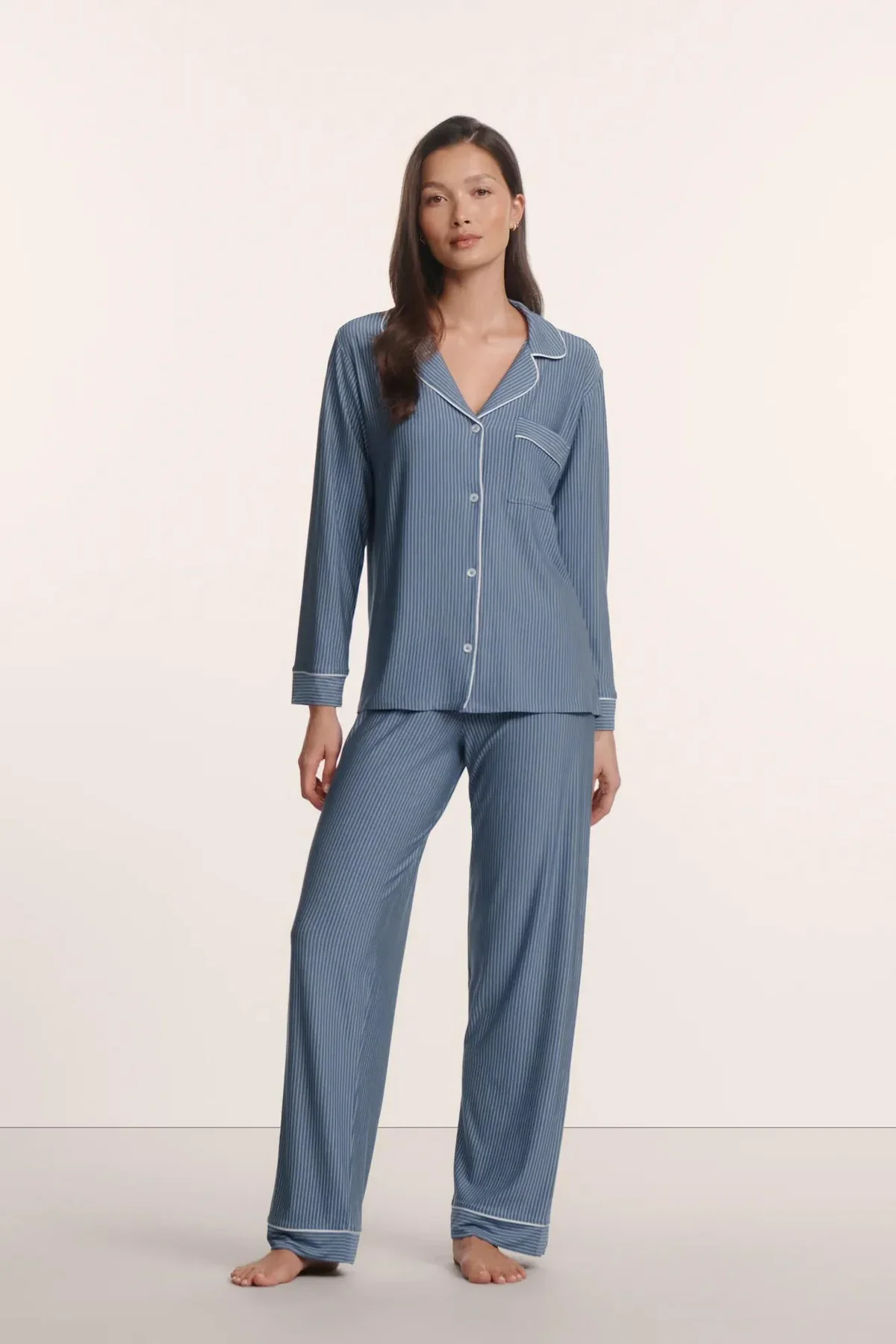 Gisele Printed TENCEL™ Modal Long PJ Set