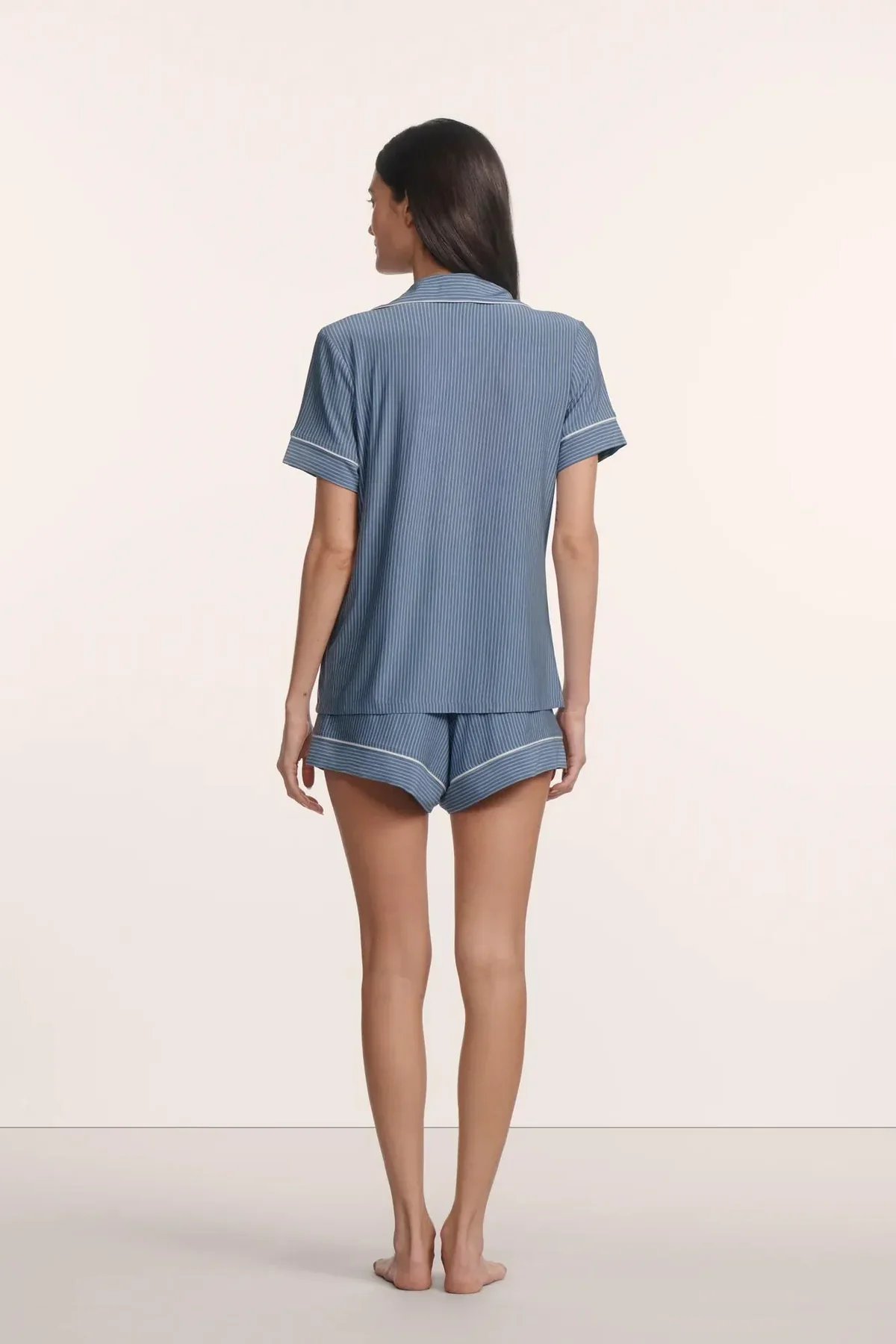Gisele Printed TENCEL™ Modal Relaxed Short PJ Set - Image 3