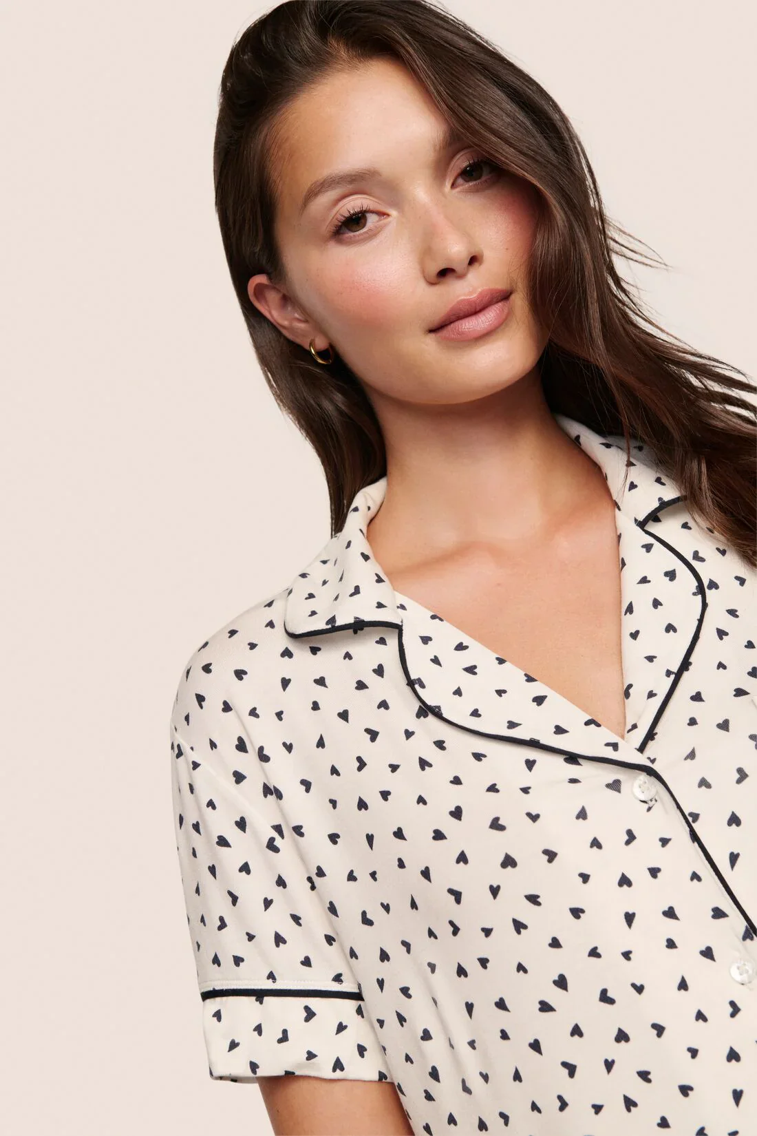 Gisele Printed TENCEL™ Modal Relaxed Short PJ Set - Image 2