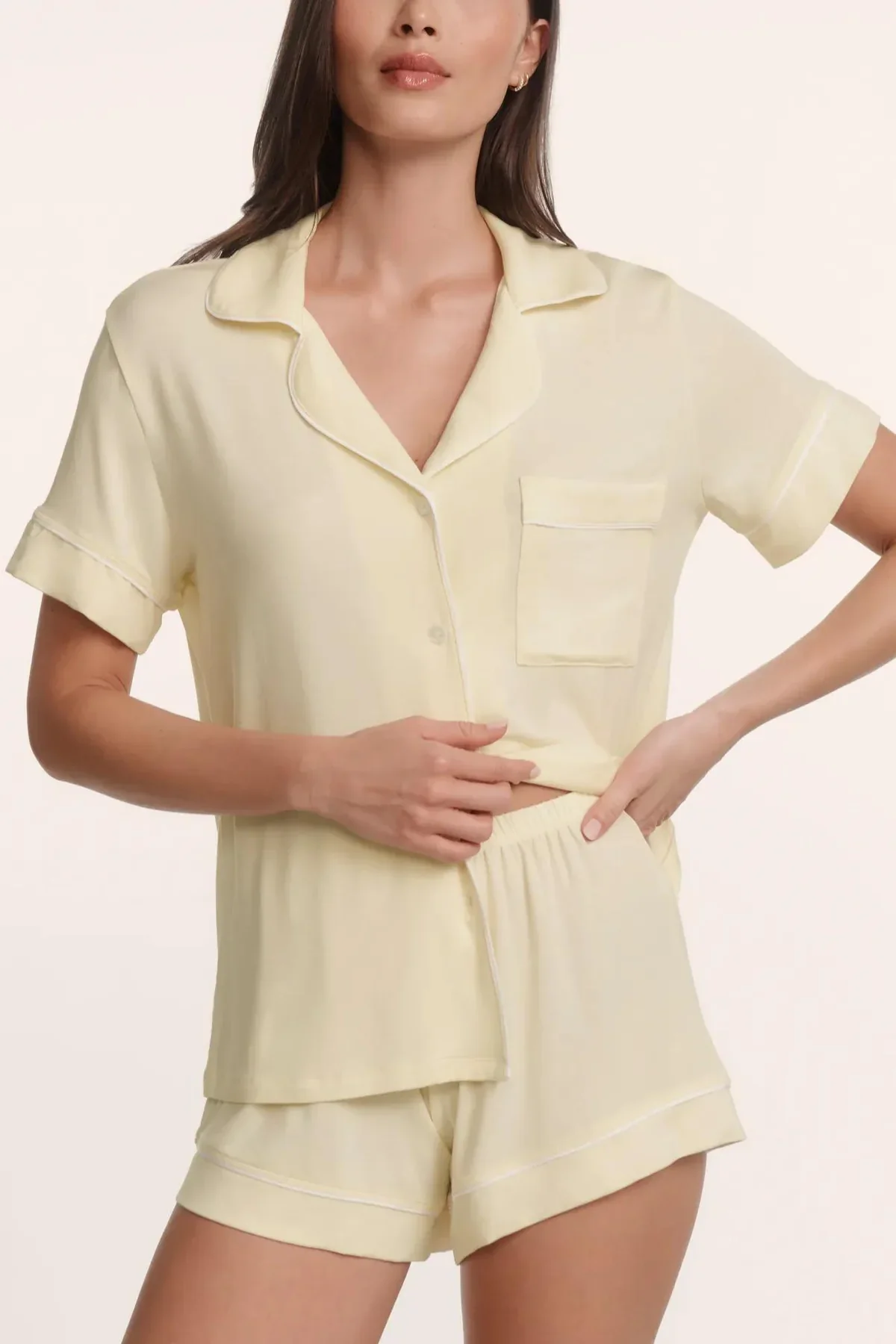 Gisele TENCEL™ Modal Relaxed Short PJ Set - Image 2