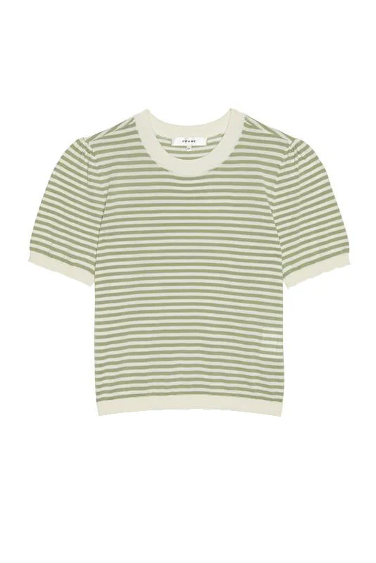 The Striped Gather Sweater