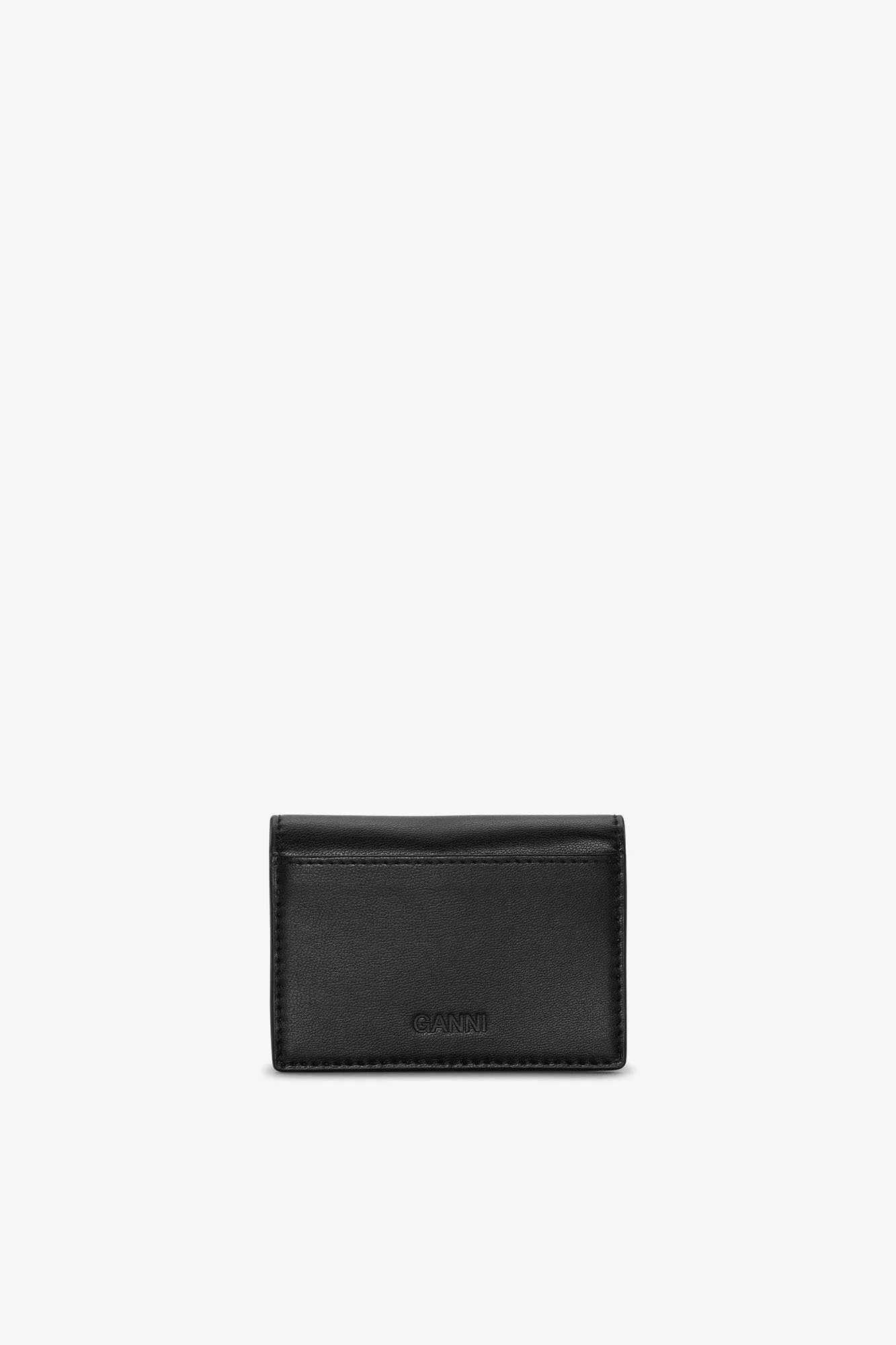 Animal GANNI Bou Card Holder With Flap - Image 3