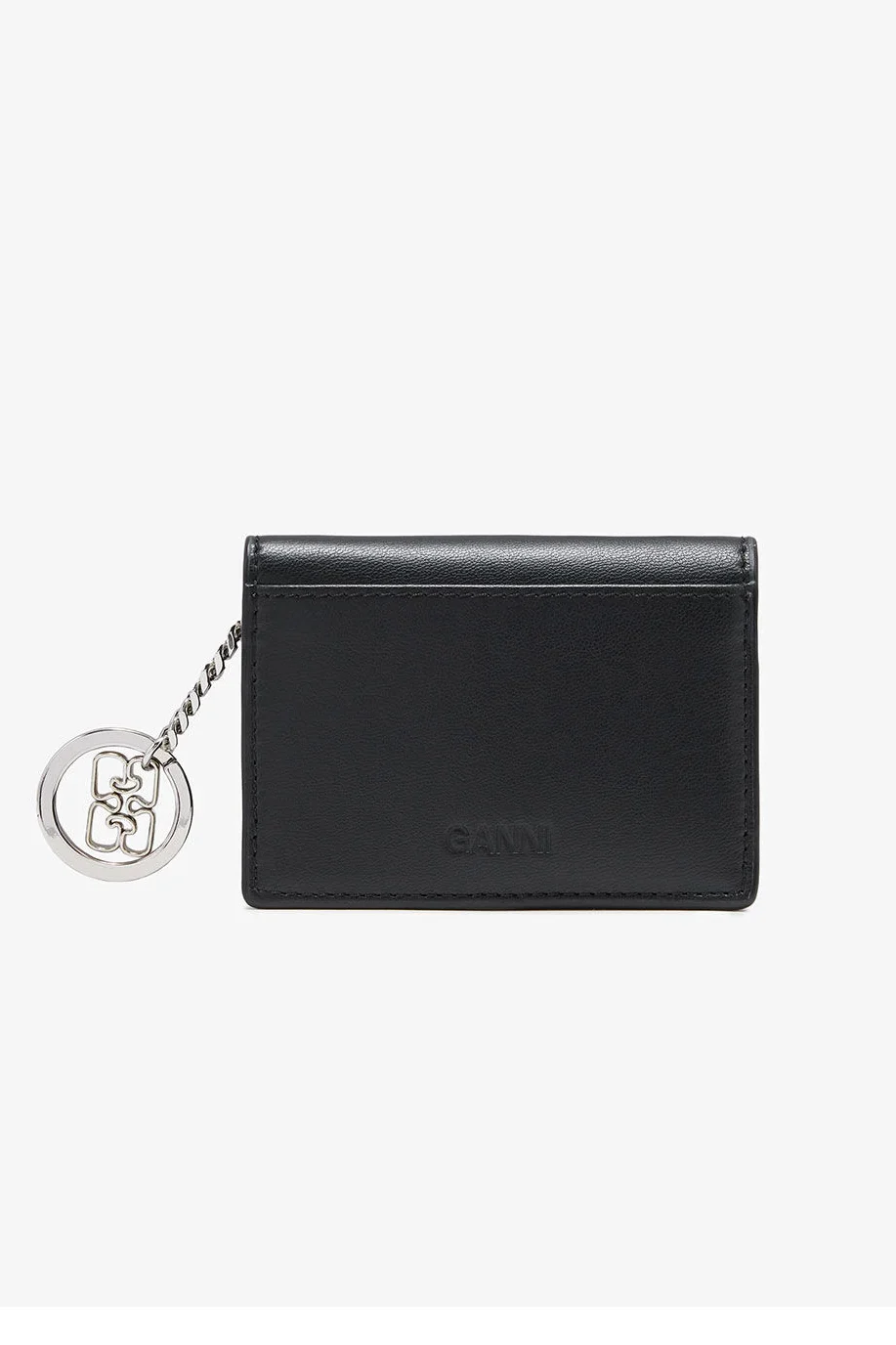 Card Holder in Blue With Flap and Dog - Image 2