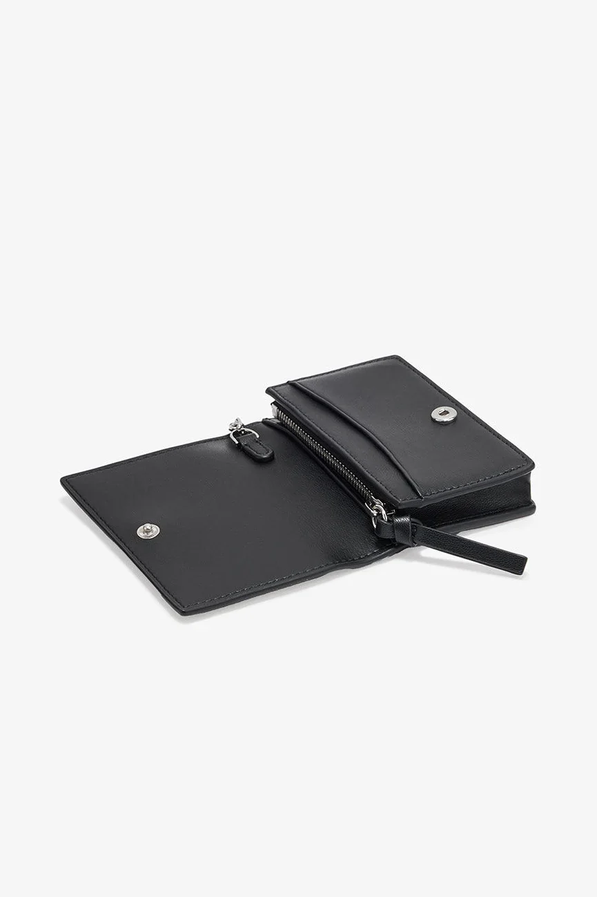 Card Holder in Blue With Flap and Dog - Image 3
