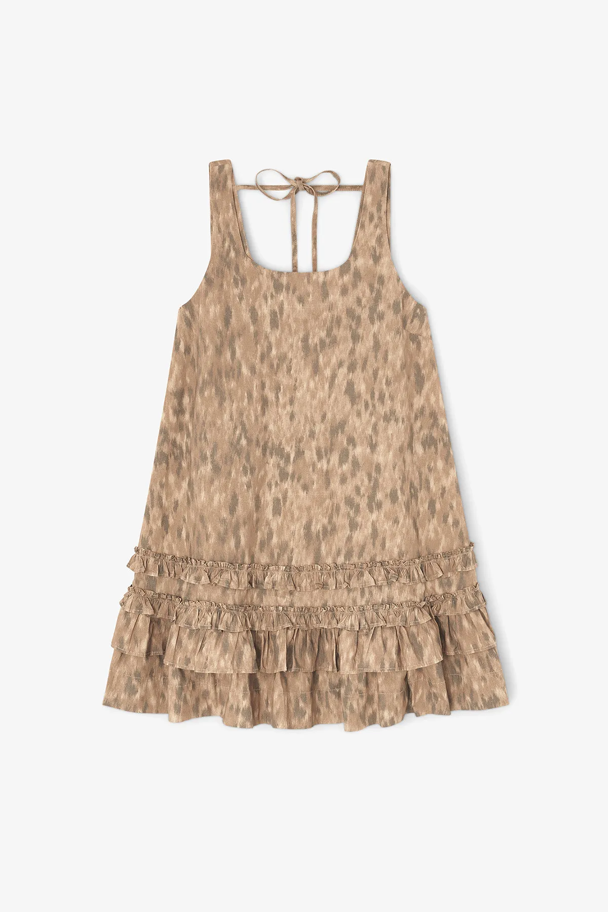 Dress in Printed Cotton - Image 5