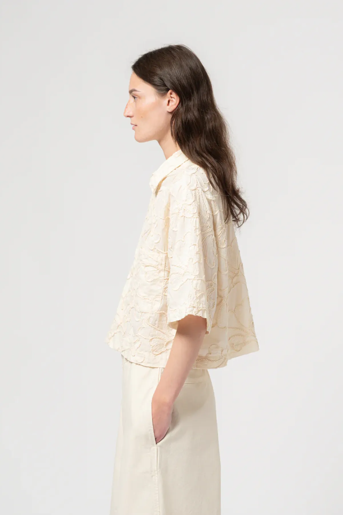 Sumatra Shirt in Wheat - Image 3
