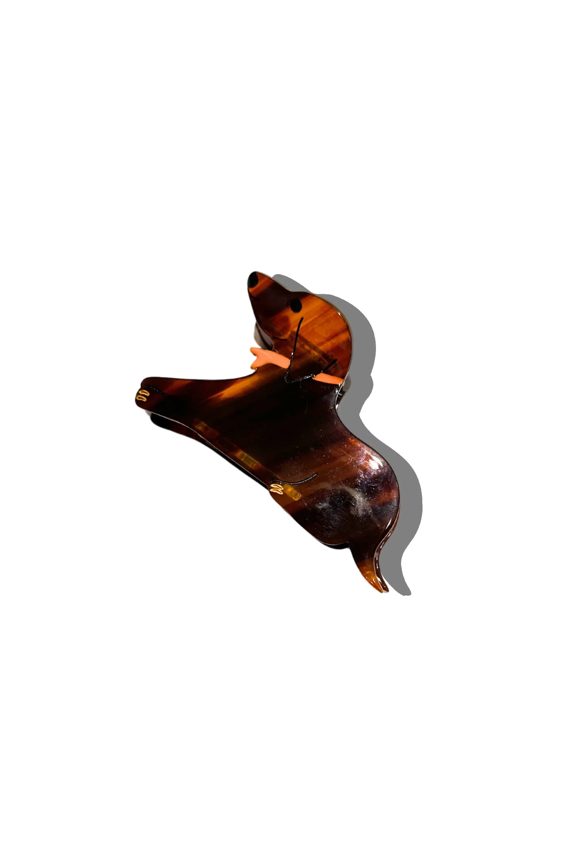 Hand-painted Dachshund Dog Breed Claw Hair Clip