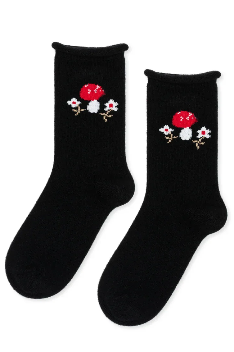 Toadstool Cashmere Crew