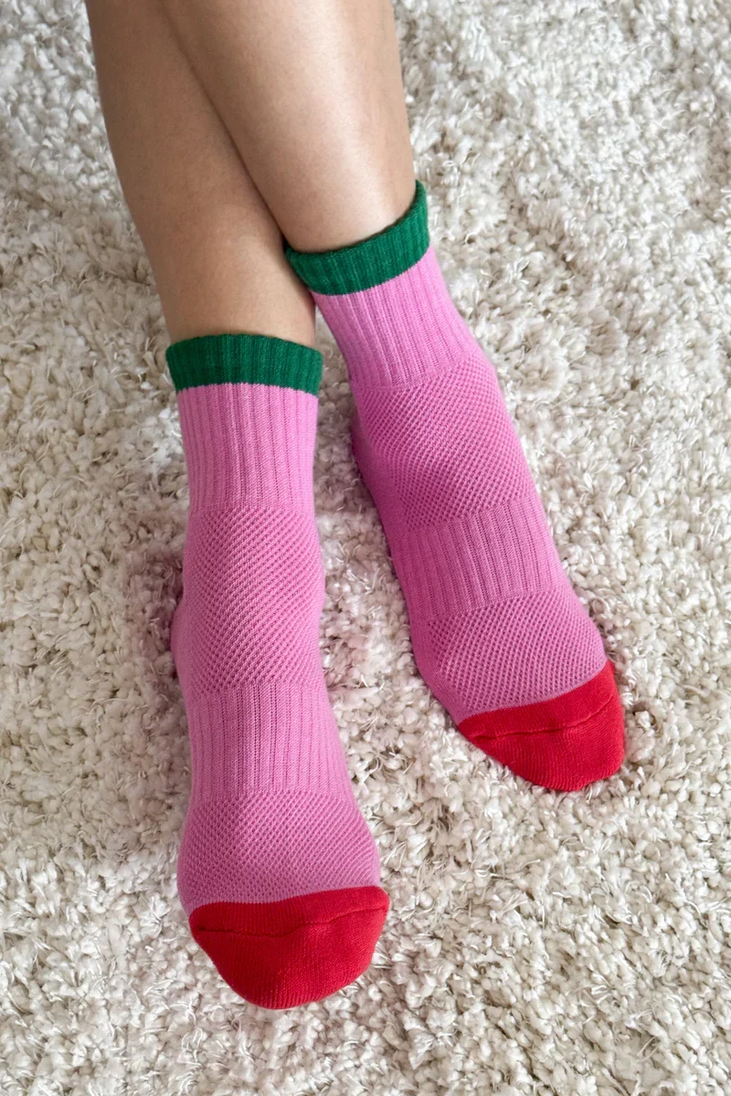 Colour Block Girlfriend Socks - Image 3
