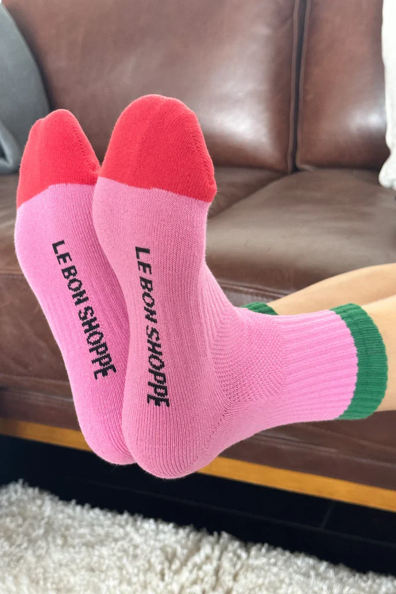 Colour Block Girlfriend Socks - Image 4