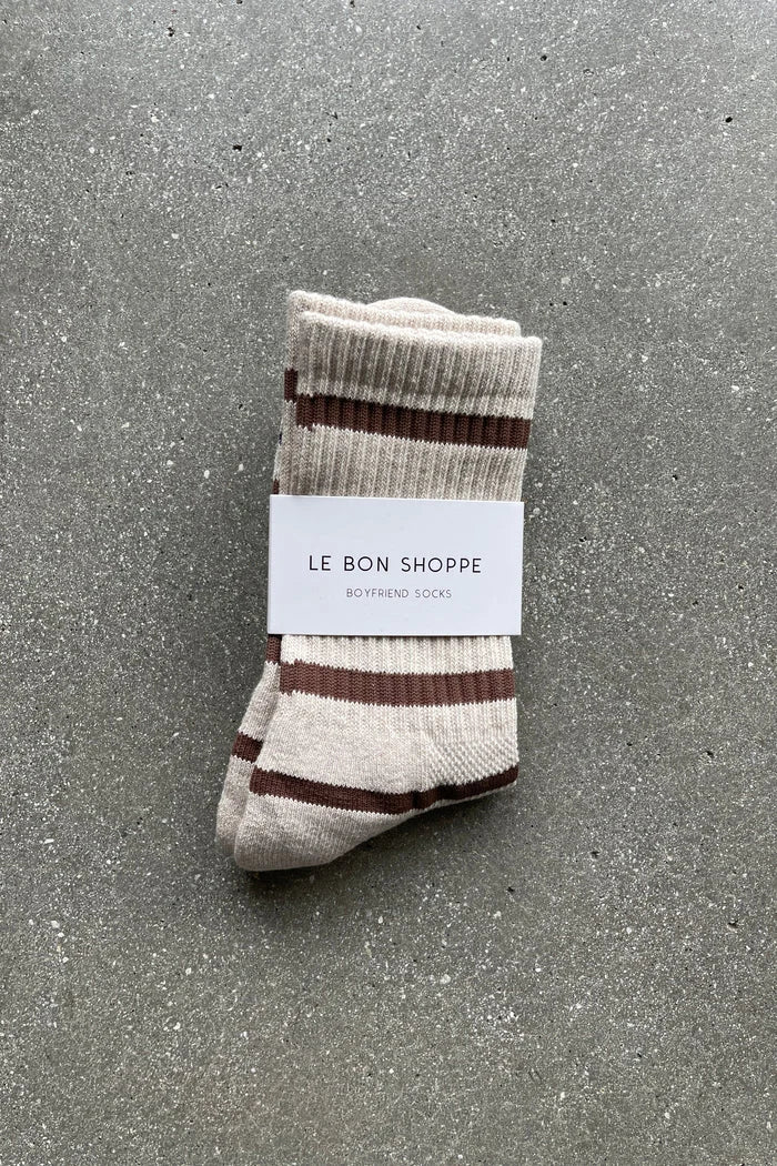 Striped Boyfriend Socks - Image 2