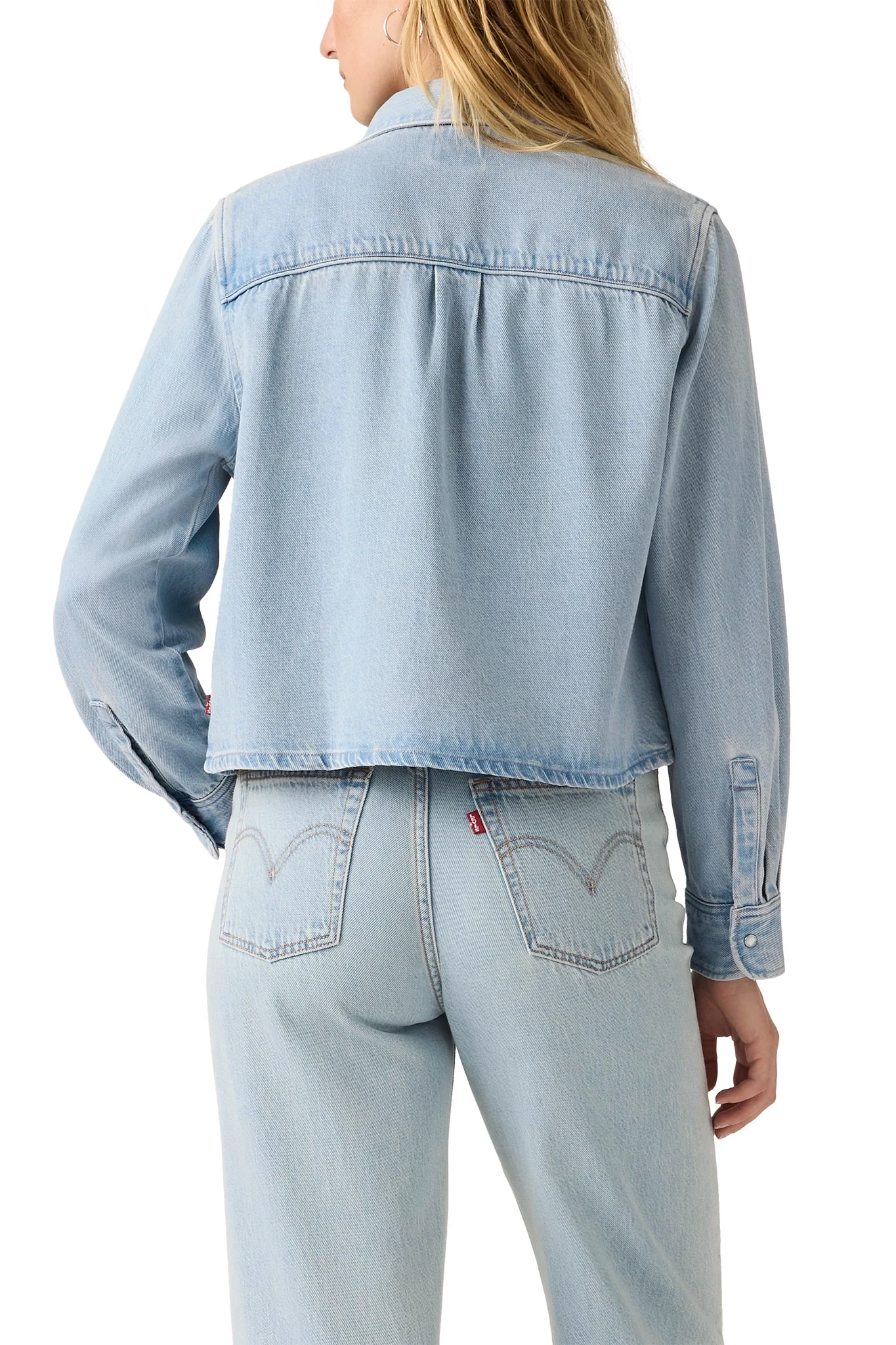 Logan Tencel Crop Shirt - Image 2