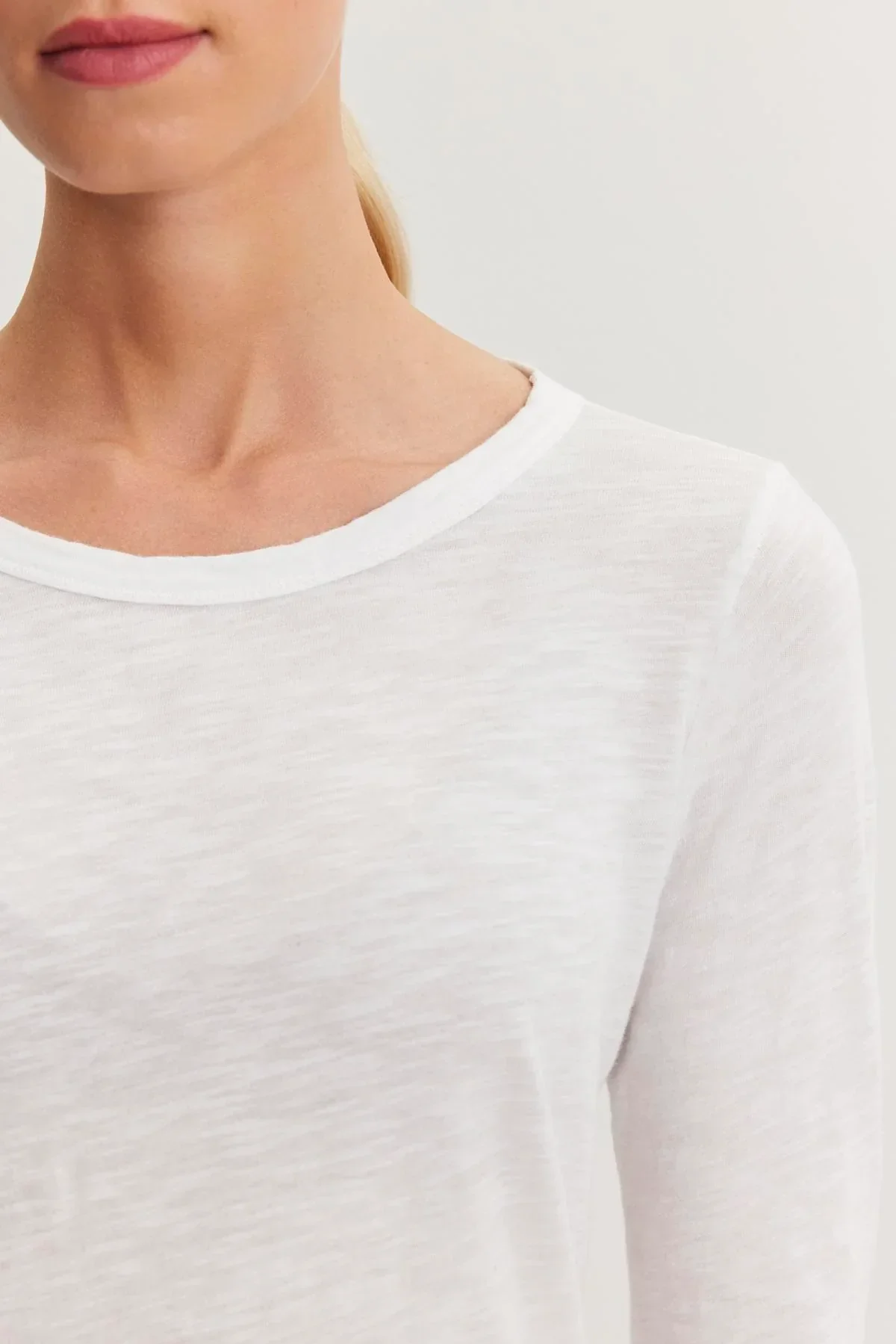 Lizzie Original Slub Long Sleeve Tee - Image 3