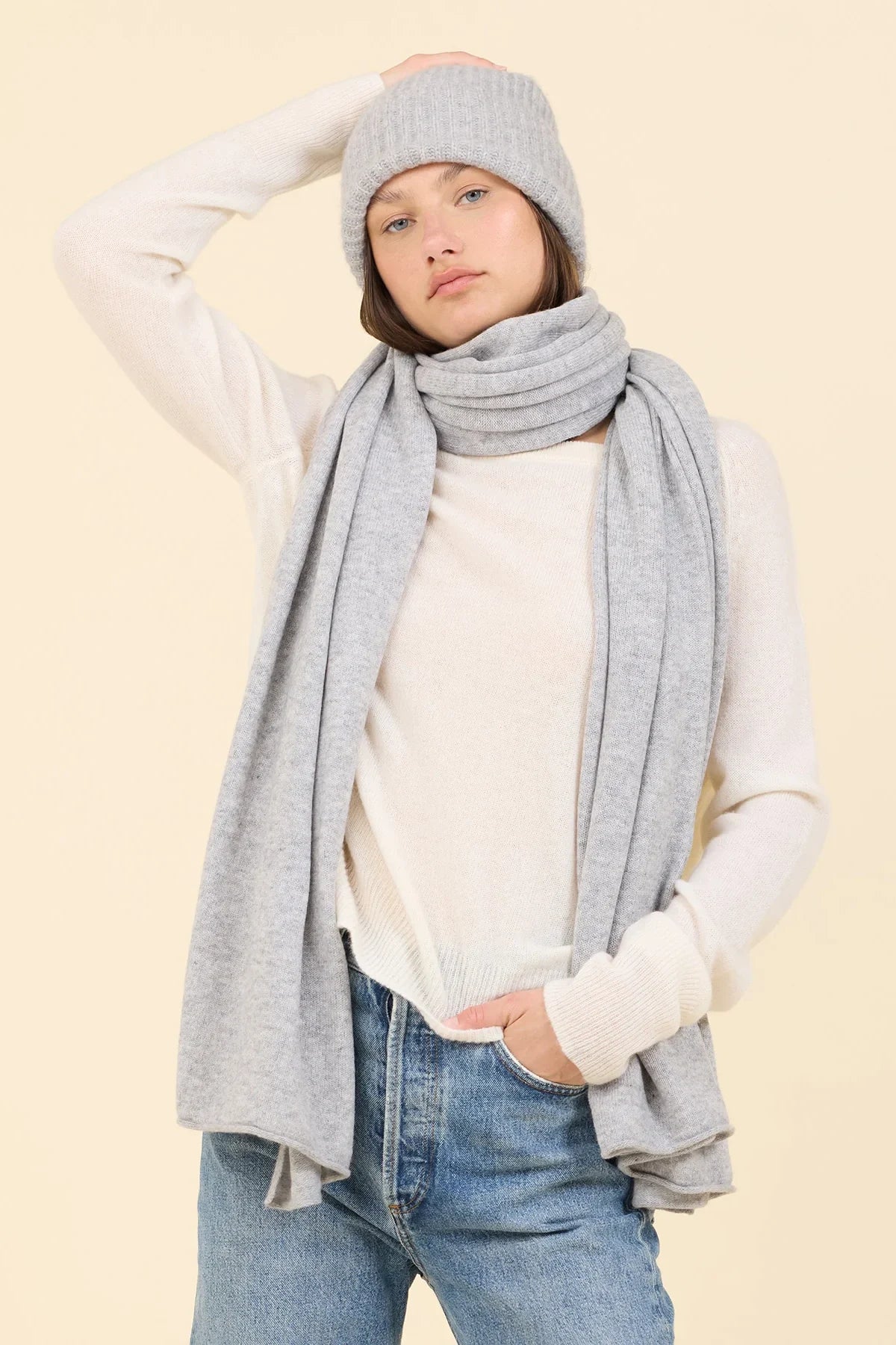 Sloane Cashmere Travel Scarf