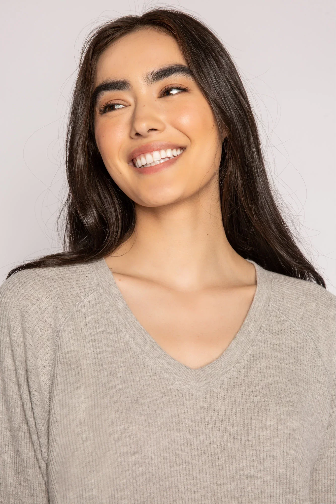 Textured Essentials Long Sleeve Top - Image 2