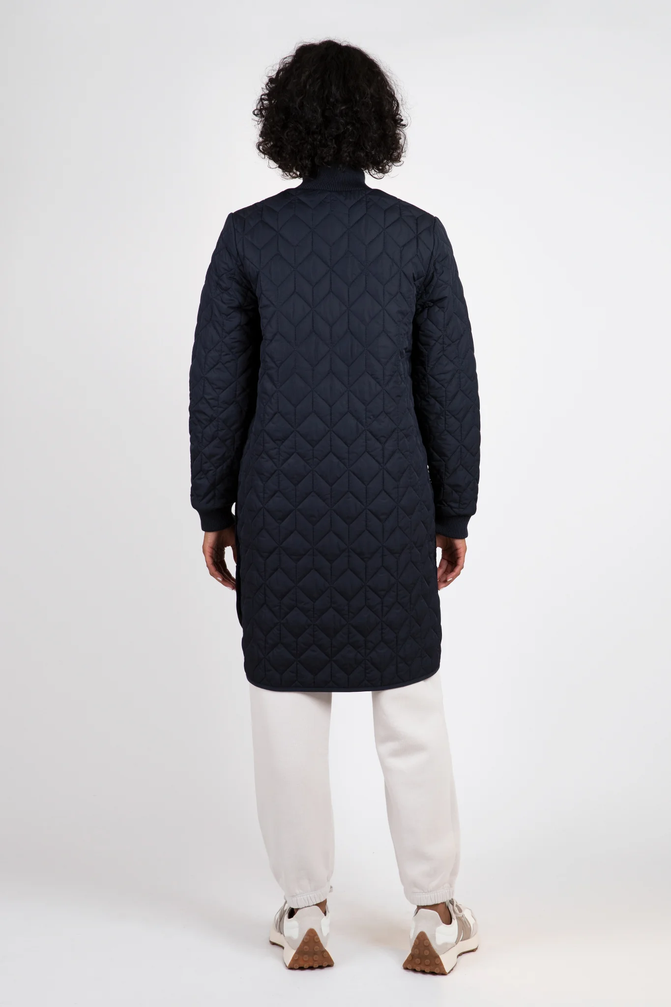 Padded Quilt Coat - Image 7