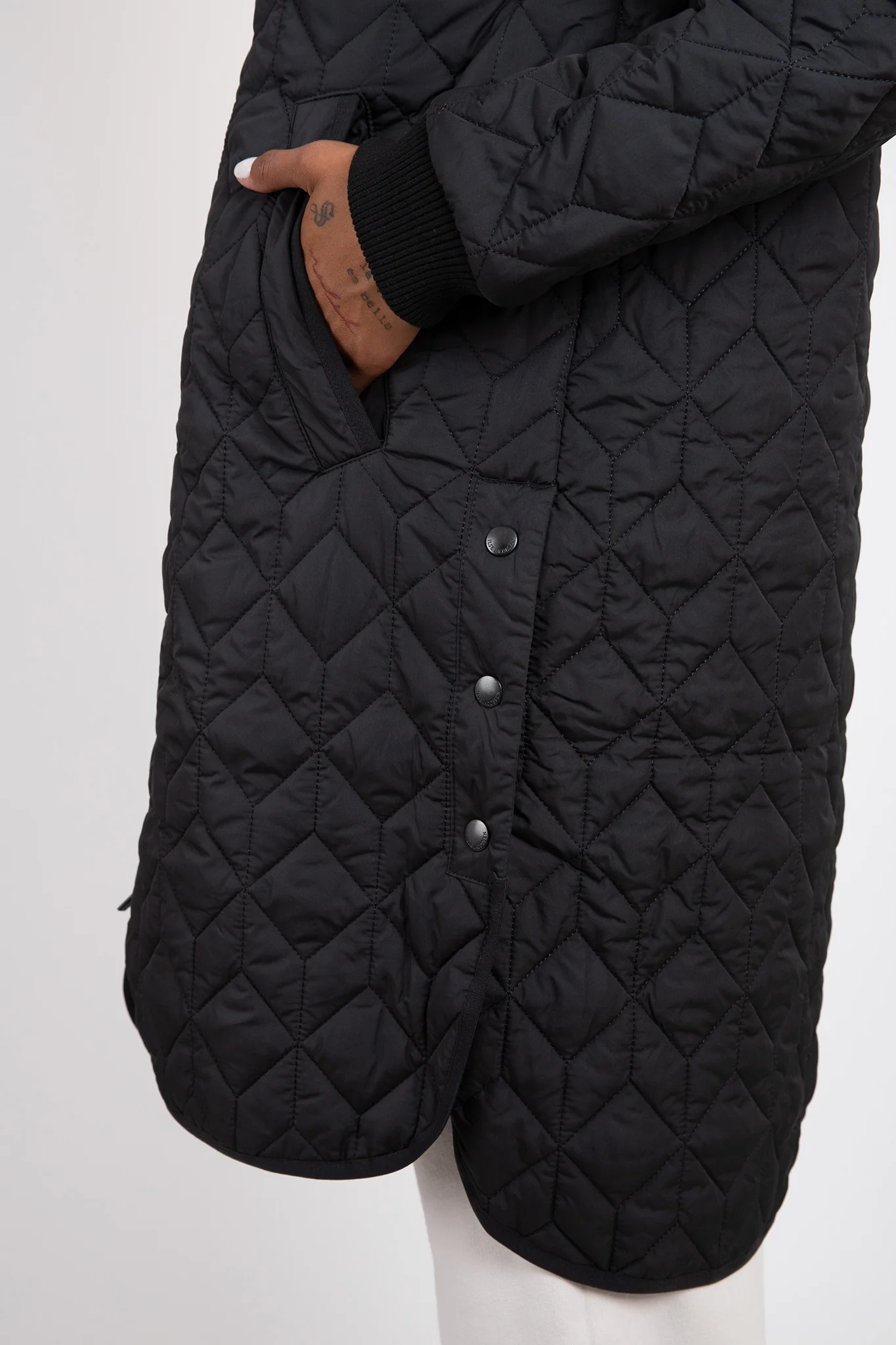 Padded Quilt Coat - Image 4