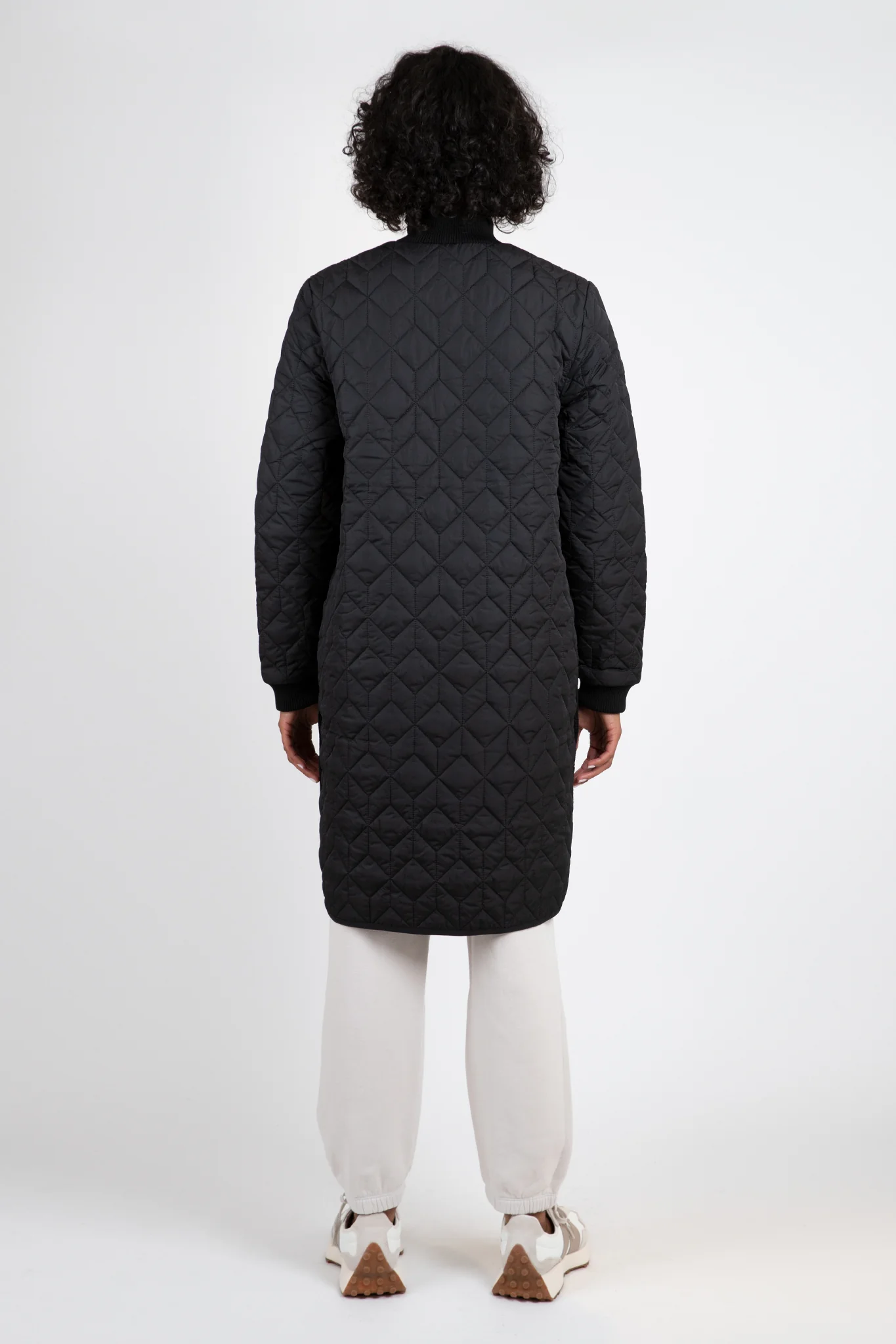 Padded Quilt Coat - Image 5