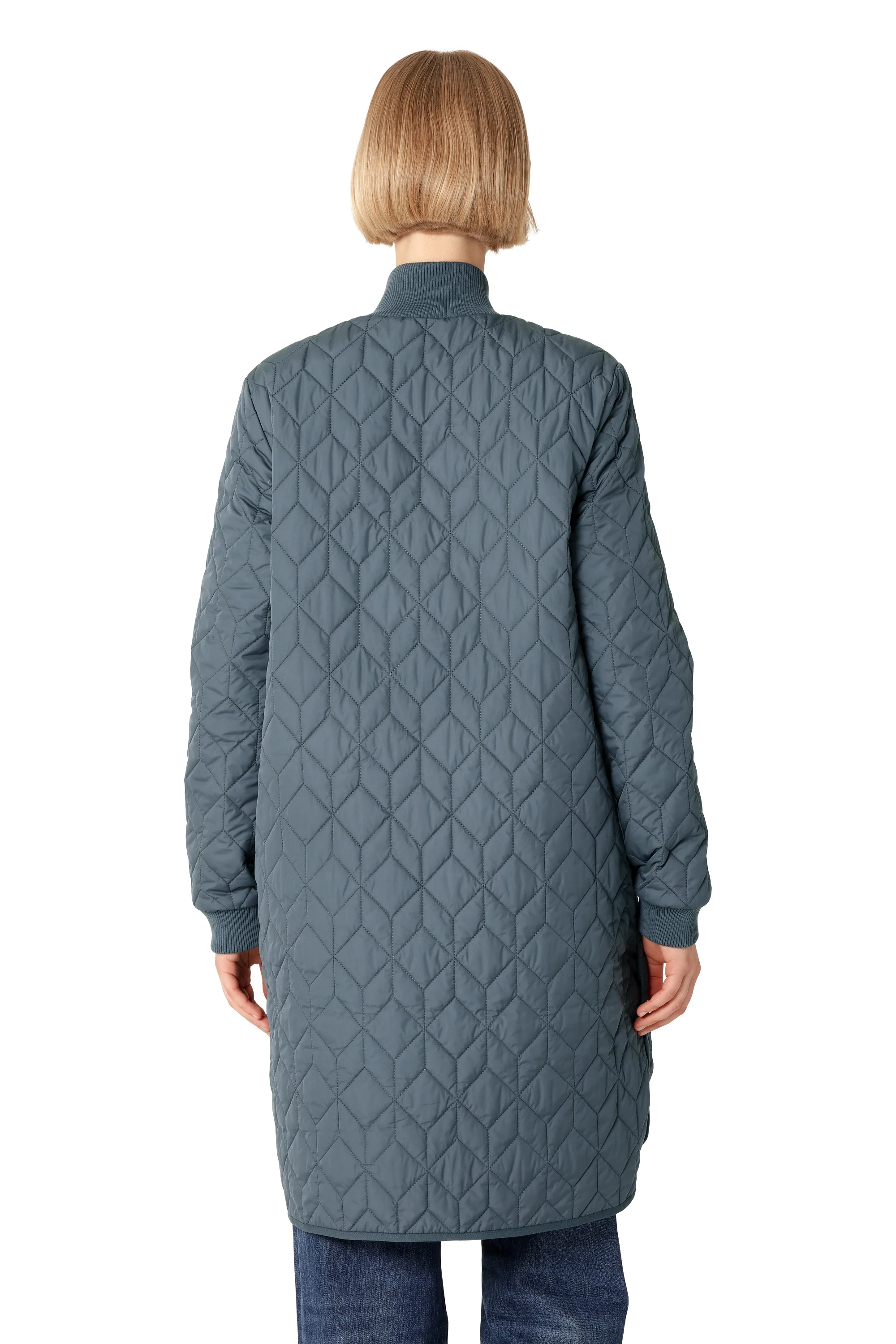 Padded Quilt Coat - Image 2