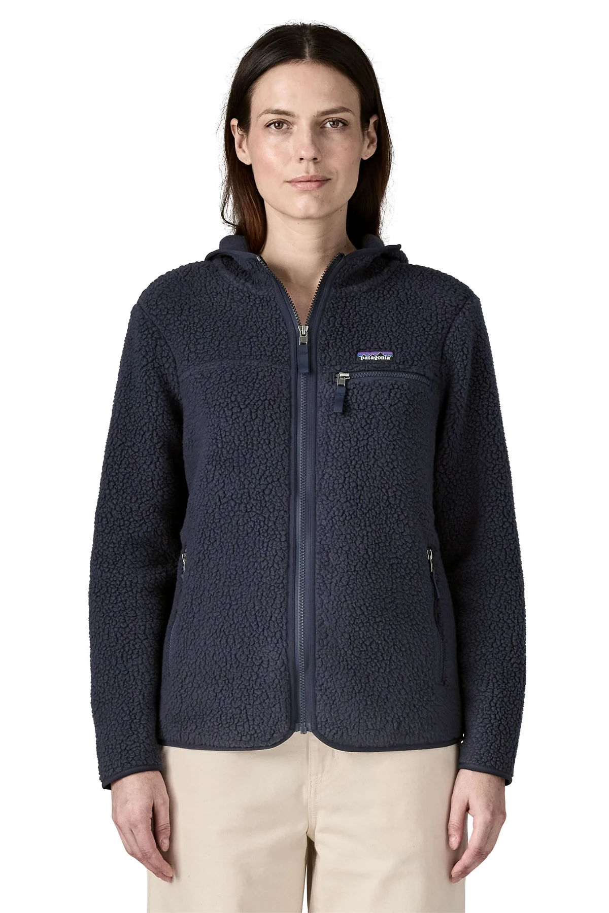 Retro Pile Fleece Hoody - Image 2